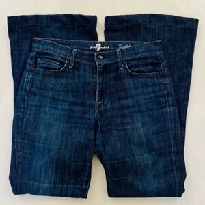 7 For All Mankind Bellbottom Jeans 28